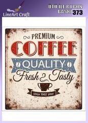 Ütü ile Rubon Baskı Transfer–Evde Profesyonel Transfer Tekniği 373 COFFEE -KAHVE