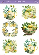 Sulu Transfer LNT 92  25x35cm Limon desen