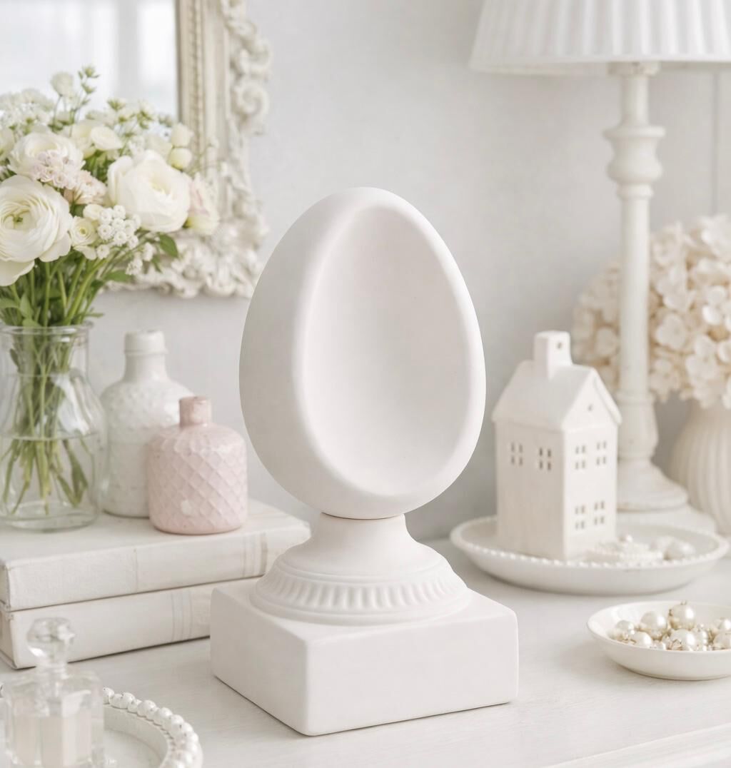 Dekoratif Seramik Yumurta – Minimal & Zamansız Tasarım