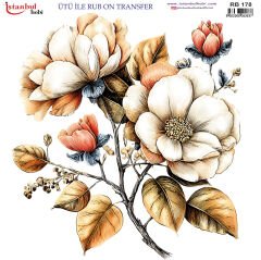 Ütü ile Rubon Baskı Transfer–RB 178