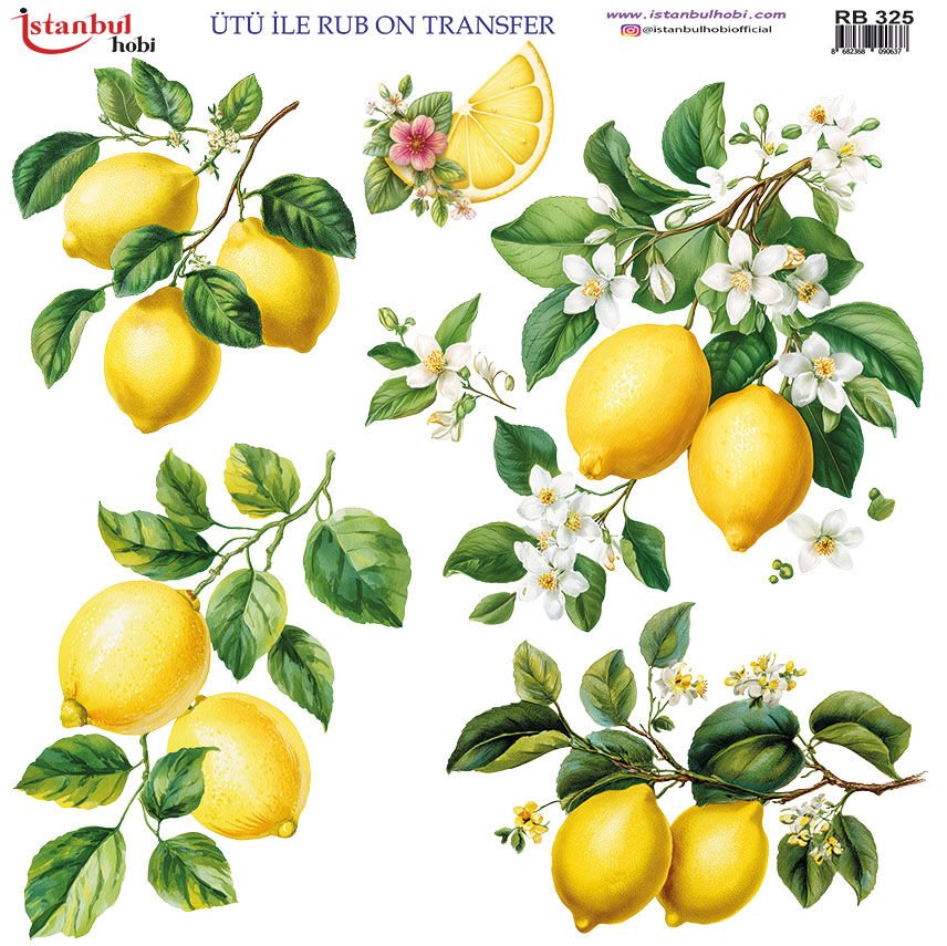 Ütü ile Rubon Baskı Transfer– RB 325