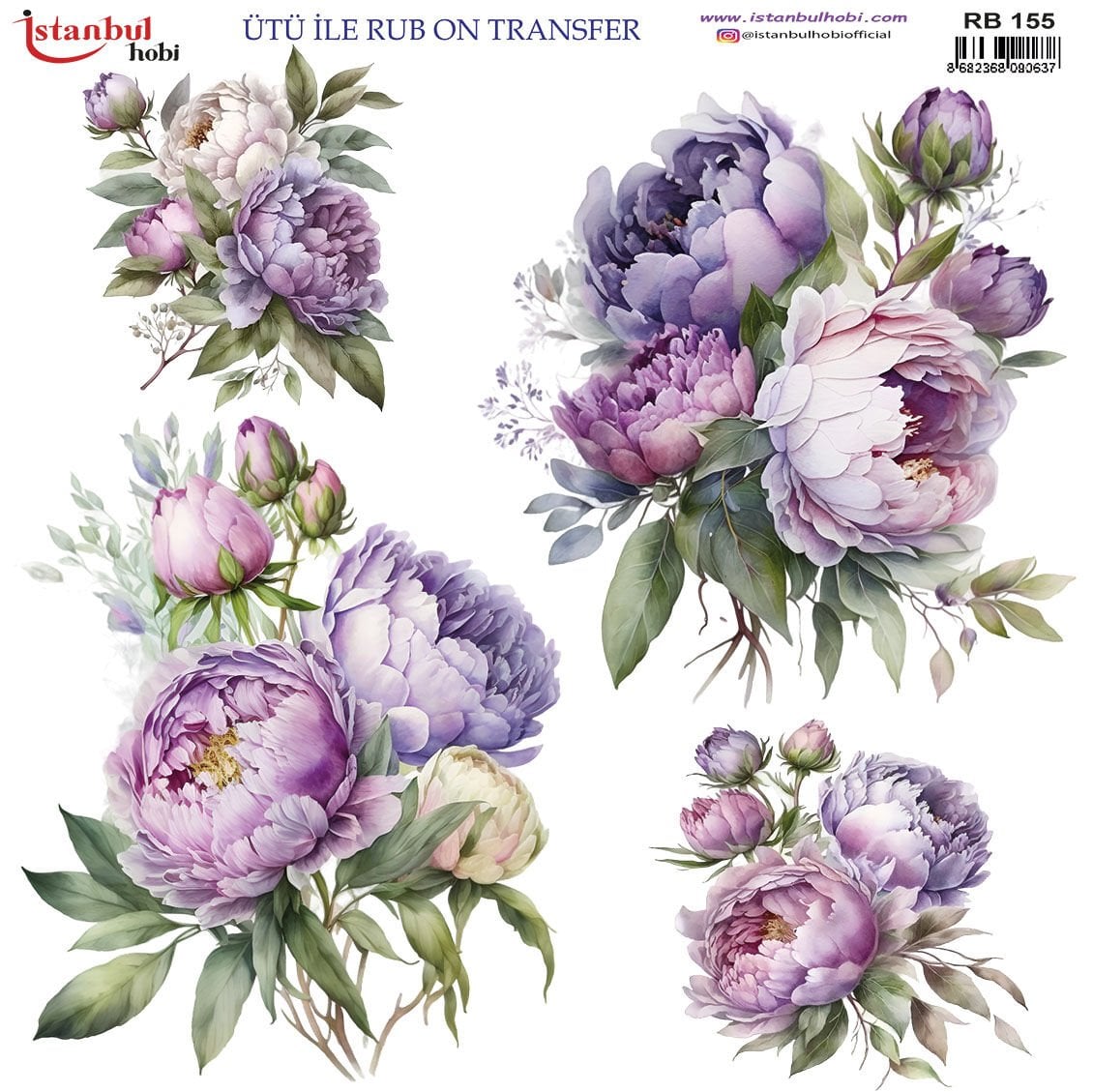 Ütü ile Rubon Baskı Transfer– RB 155