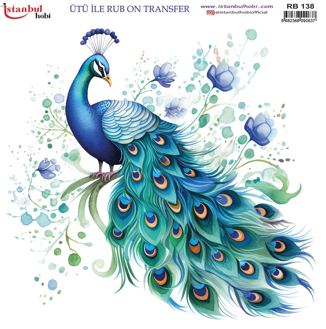 Ütü ile Rubon Baskı Transfer– RB 138