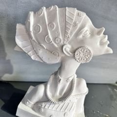 Afro Büst Yan Görünüm