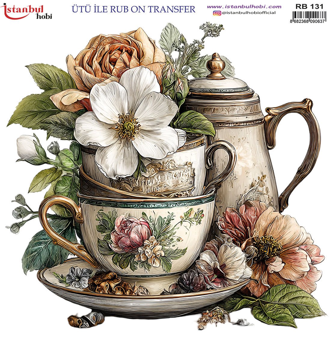 Ütü ile Rubon Baskı Transfer– RB 131