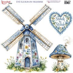 Ütü ile Rubon Baskı Transfer–RB 279