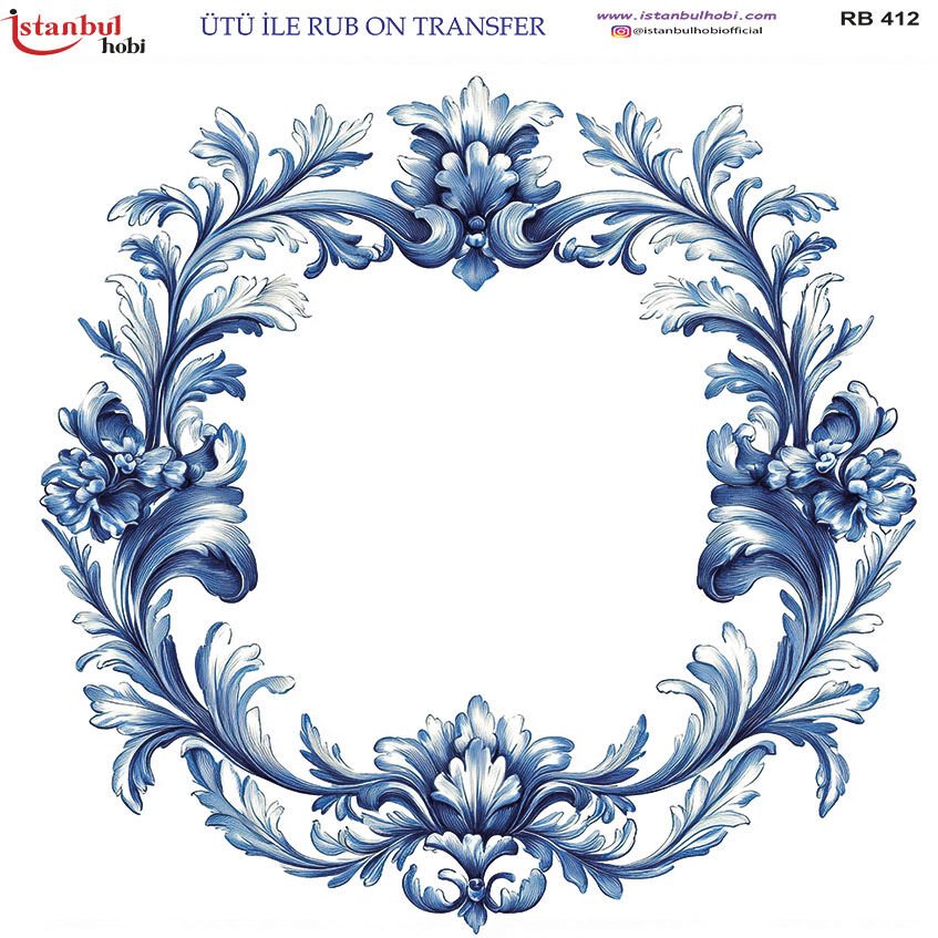 Ütü ile Rubon Baskı Transfer–RB 412