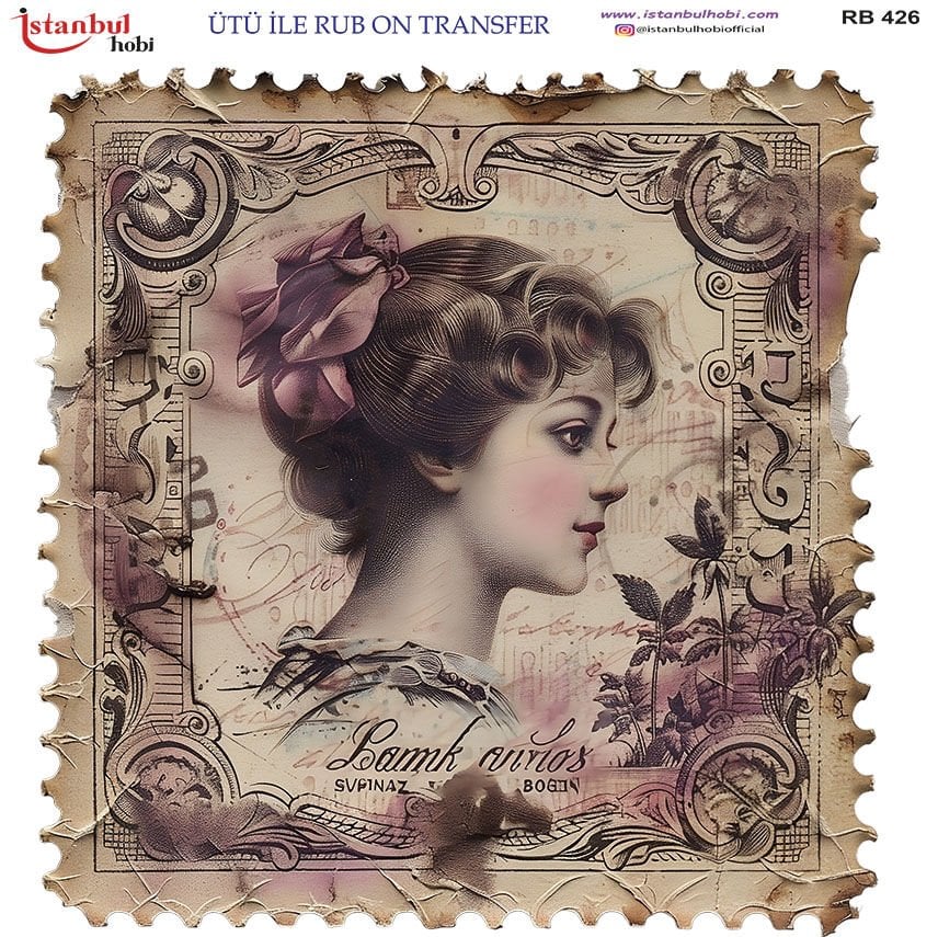 Ütü ile Rubon Baskı Transfer–RB 426