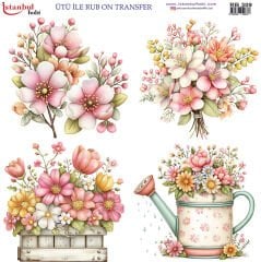 Ütü ile Rubon Baskı Transfer–RB 309