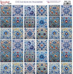 Ütü ile Rubon Baskı Transfer– RB 176