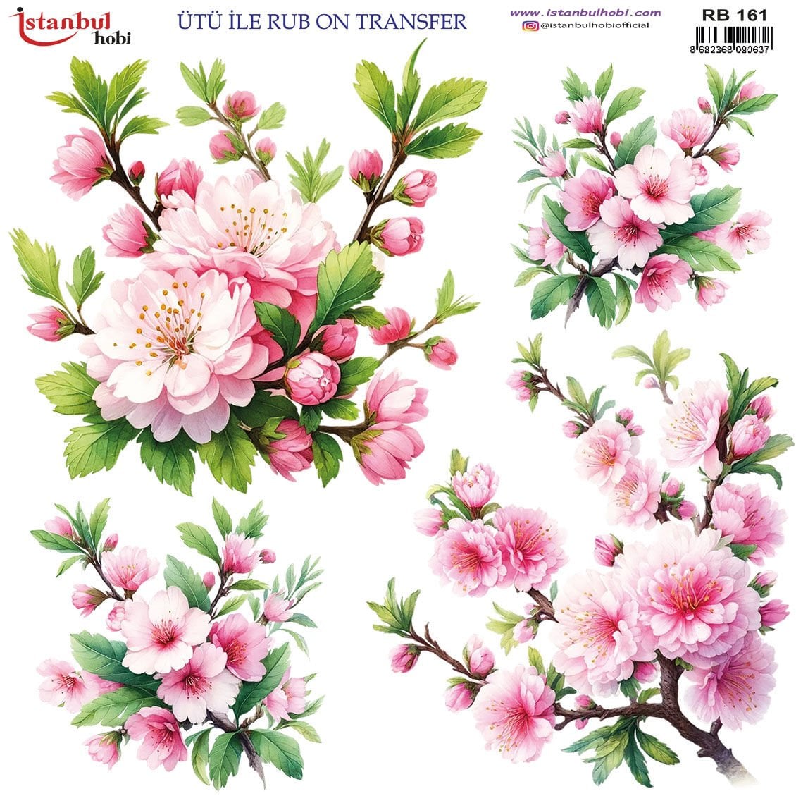 Ütü ile Rubon Baskı Transfer– RB 161