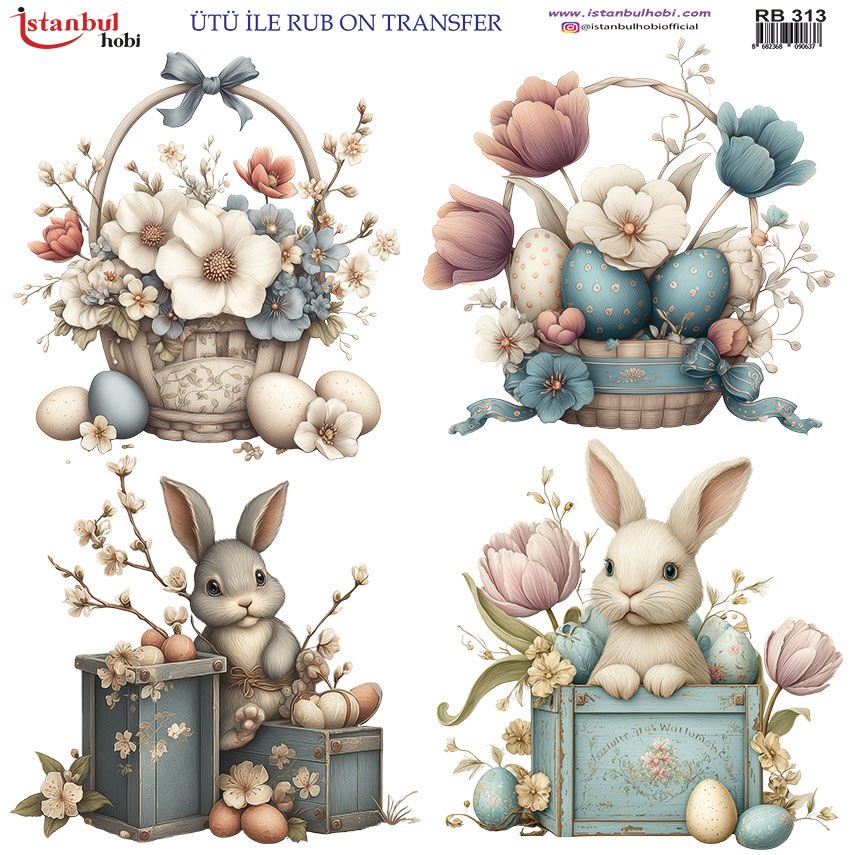 Ütü ile Rubon Baskı Transfer–RB 313