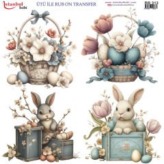 Ütü ile Rubon Baskı Transfer–RB 313