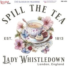 Ütü ile Rubon Baskı Transfer– RB 435