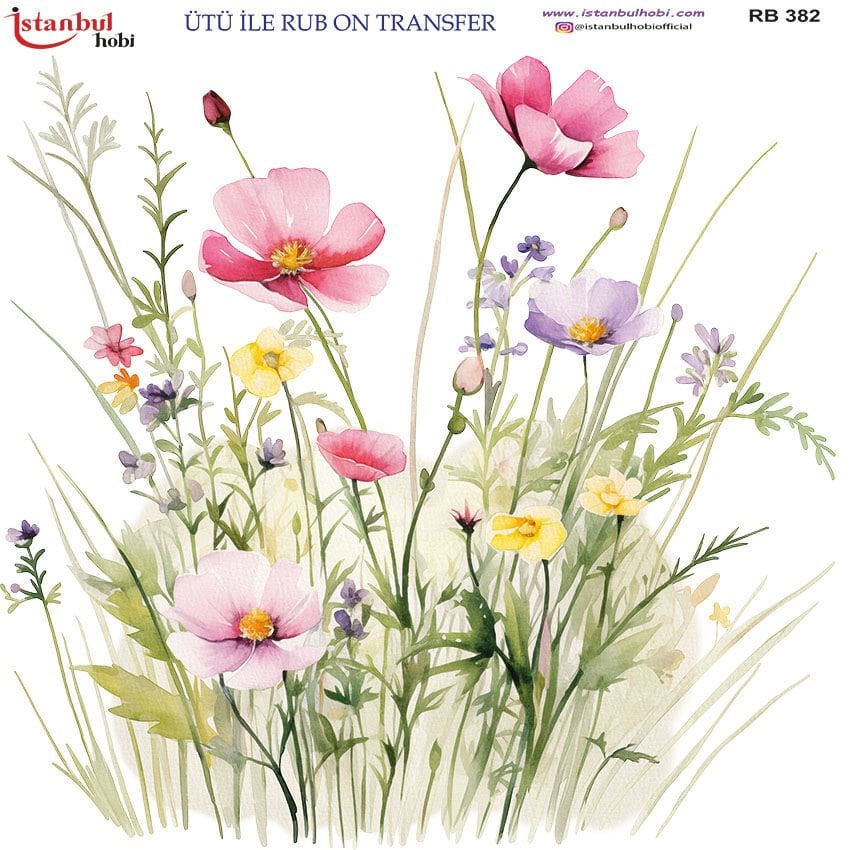 Ütü ile Rubon Baskı Transfer– RB 382