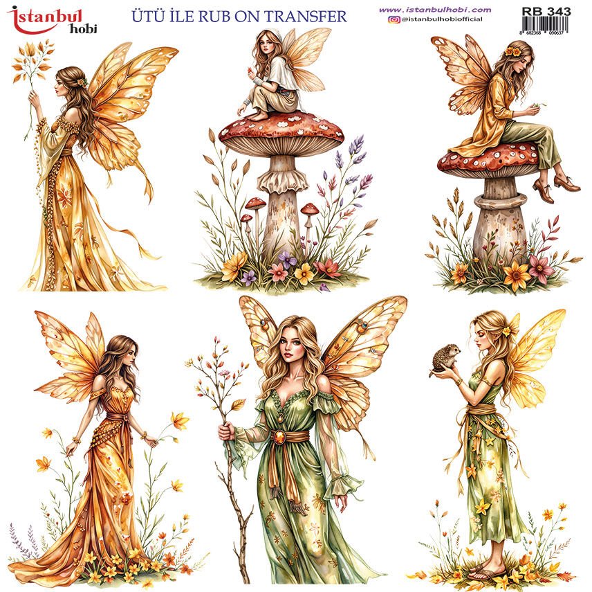 Ütü ile Rubon Baskı Transfer– RB 343