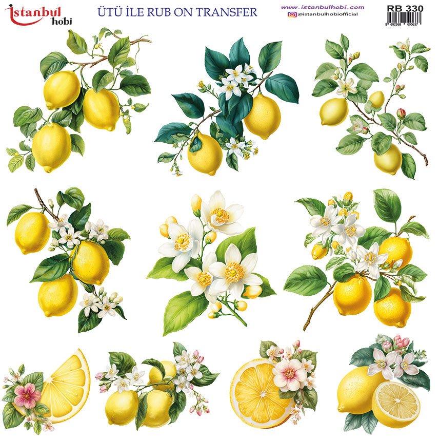 Ütü ile Rubon Baskı Transfer–RB 330
