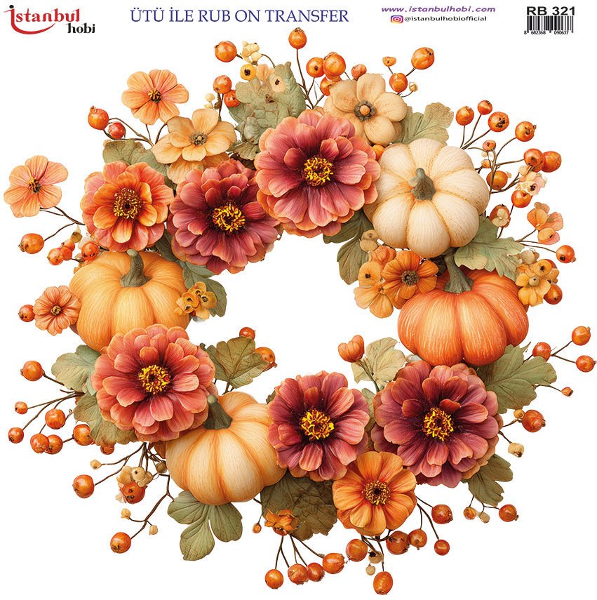 Ütü ile Rubon Baskı Transfer–RB 321