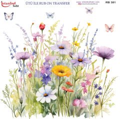 Ütü ile Rubon Baskı Transfer–RB 381