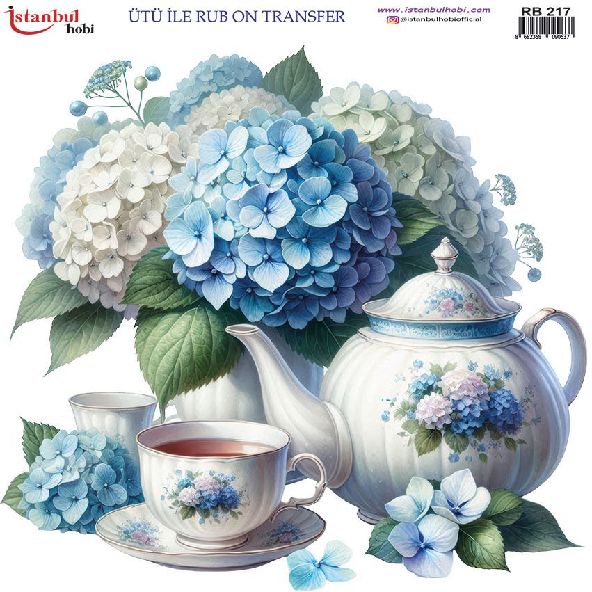 Ütü ile Rubon Baskı Transfer–RB 217