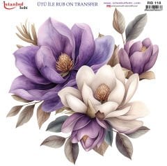 Ütü ile Rubon Baskı Transfer–RB 118