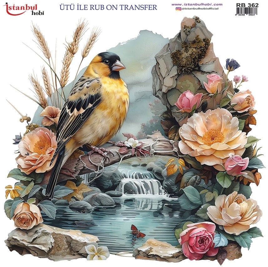 Ütü ile Rubon Baskı Transfer– RB 362