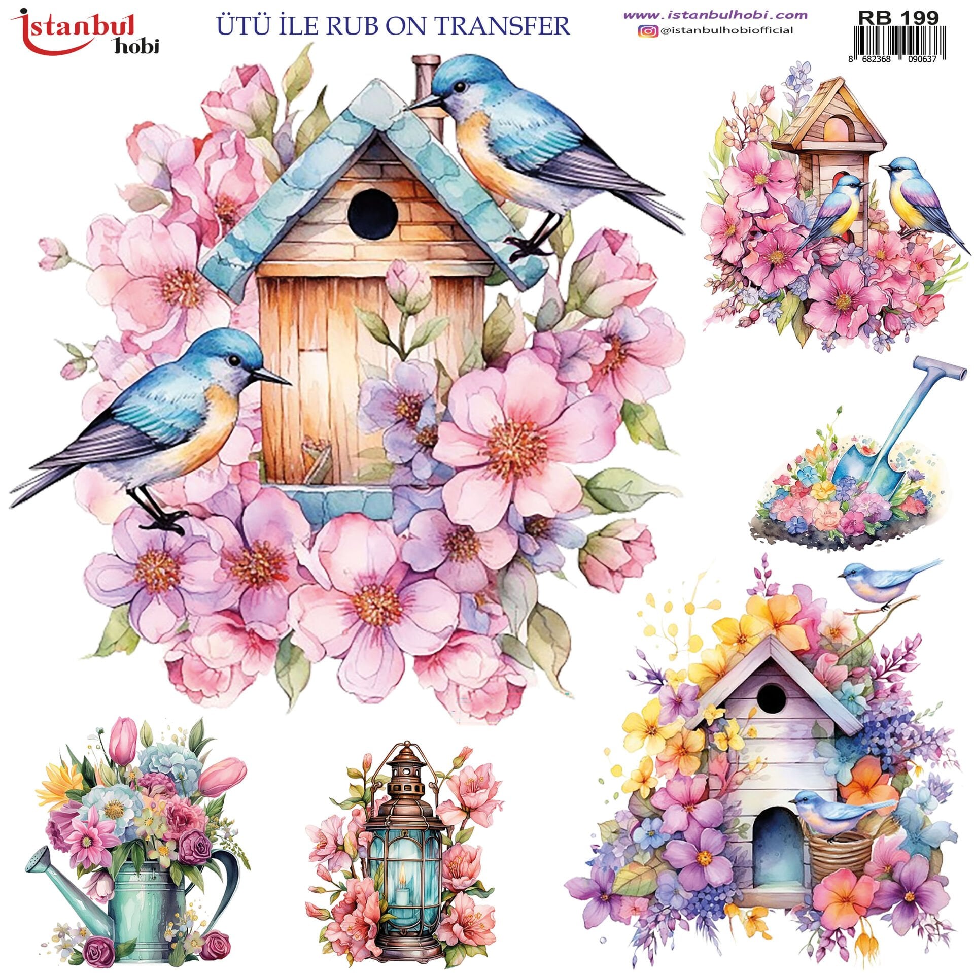 Ütü ile Rubon Baskı Transfer–RB 199