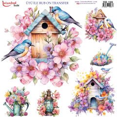 Ütü ile Rubon Baskı Transfer–RB 199