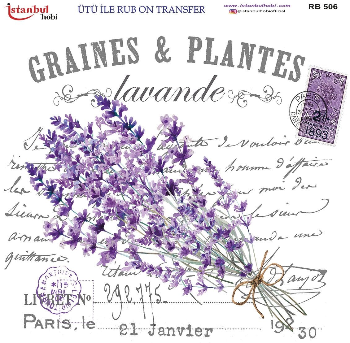 Ütü ile Rubon Baskı Transfer–RB 506