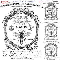 Ütü ile Rubon Baskı Transfer–RB 504