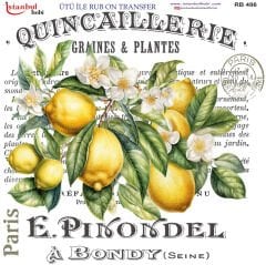 Ütü ile Rubon Baskı Transfer–RB 486