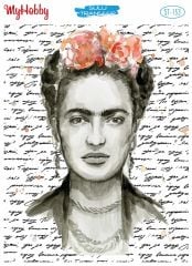 153 Sulu Transfer-Frida 153  25x35cm