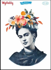 154 Sulu Transfer-Frida 154  25x35cm