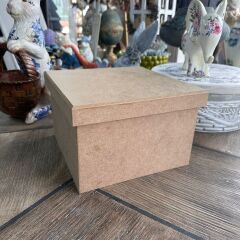 Kare MDF Dekoratif Kutu Çok Amaçlı Saklama Kutusu