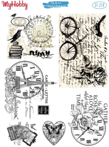 219 Sulu Transfer 219  25x35cm