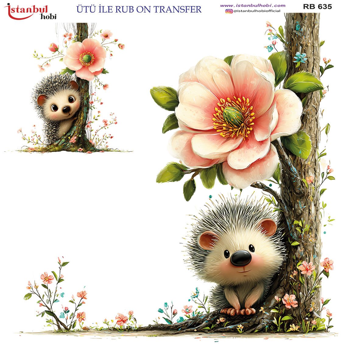 Ütü ile Rubon Baskı Transfer– RB 635