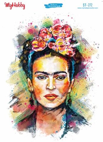 272 Sulu Transfer-Frida 272  25x35cm