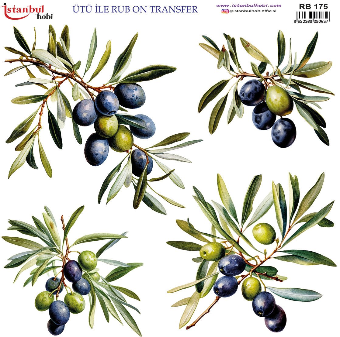 Ütü ile Rubon Baskı Transfer– RB 175