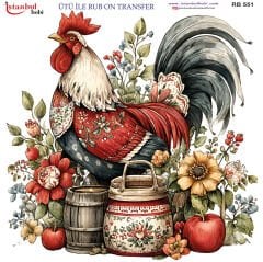 Ütü ile Rubon Baskı Transfer– RB 551