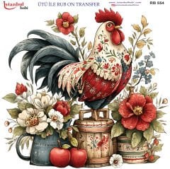 Ütü ile Rubon Baskı Transfer– RB 554