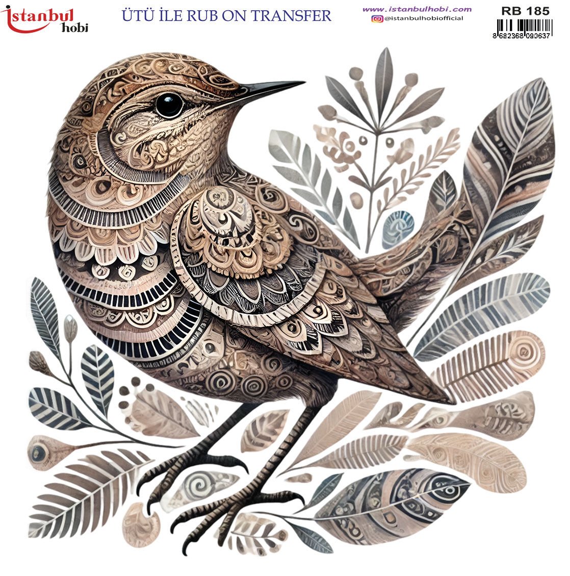 Ütü ile Rubon Baskı Transfer– RB 185