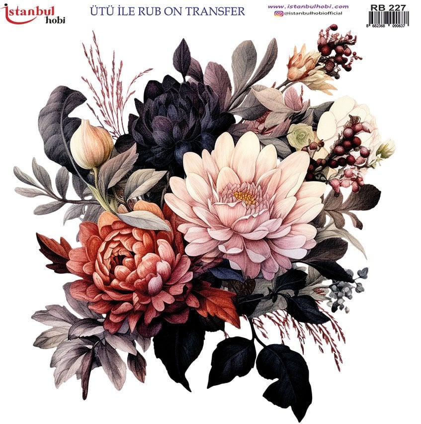 Ütü ile Rubon Baskı Transfer– RB 227