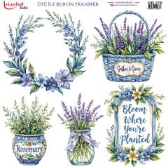 Ütü ile Rubon Baskı Transfer– RB 278