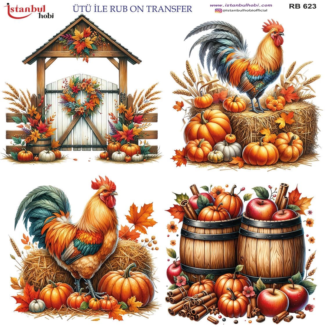 Ütü ile Rubon Baskı Transfer– RB 623