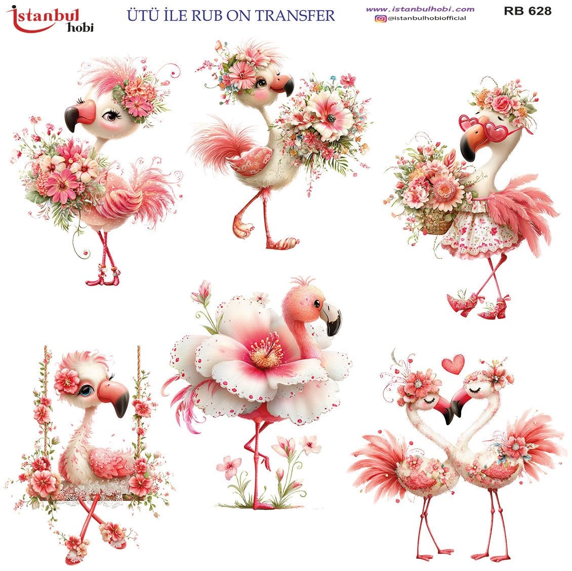 Ütü ile Rubon Baskı Transfer– RB 628