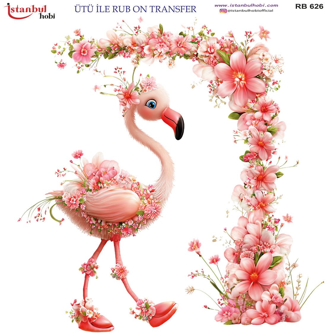 Ütü ile Rubon Baskı Transfer– RB 626