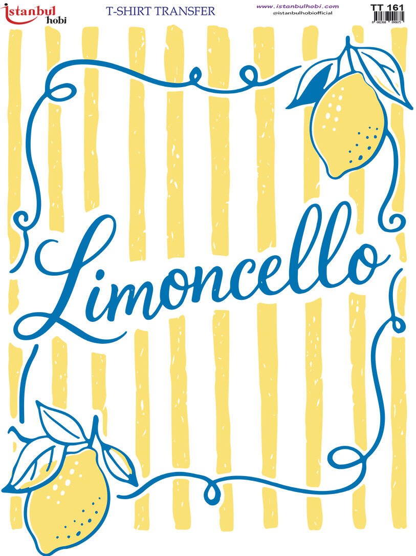 Limoncello Transfer Baskısı 21x29 cm | TT 161