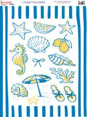 Deniz Transfer Baskısı 21x29 cm | TT 157