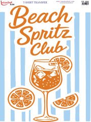 Beach Tshirt Transfer Baskısı 21x29 cm | TT  153