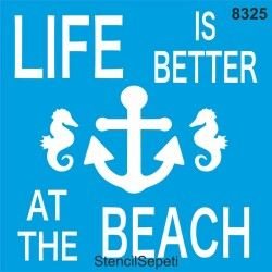 Hayat Denizde Güzel 8325 30x30 cm